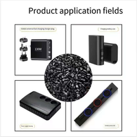 Granulés de résine alliée PC+ABS noirs renforcés de fibres de verre à 15 % haute résistance pour pièces d'ingénierie structurelle industrielle