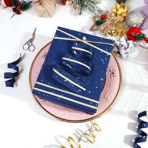 Custom Disposable 80g Luxury Silicone Kraft <b>Paper</b> Hot Stamping Valentine's Day Birthday Party 43*300cm Christmas Gift <b>Wrapping</b> - Product Image 2