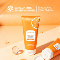 Gel Exfoliant Doux en Gros pour le Visage et le Corps – Nettoyage Profond, Élimine les Peaux Mortes, Éclaircissant, à l'Orange