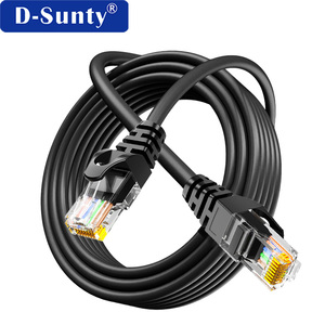 สายเคเบิลอีเธอร์เน็ต Cat6 ความเร็วสูง D-sunty แบบ UTP RJ45 สายเน็ตเวิร์ค 8 แกนทองแดงแบบตีเกลียว คุณภาพสูง หุ้มด้วย PVC สำหรับการสื่อสาร - Product Image 4