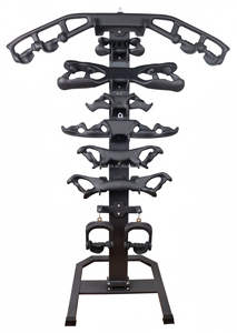 Heavy Duty Biceps Triceps Cuerda <span class=keywords><strong>Polea</strong></span> Cable Máquina Accesorio Nueva versión Empuñaduras de mano 8 paquetes Rack Lat Pull Down Hand Grips - Product Image 3