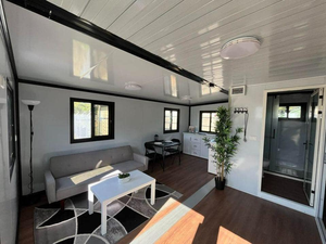 기성품 20ft 40ft 카사 컨테이너 사무실 조립식 주택 휴대용 모바일 하우스 모던 빌라 럭셔리 호텔 접이식 집 - Product Image 6