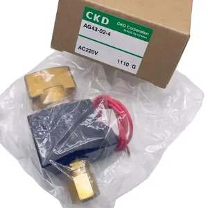 CKD G43 Serie AG43-02-4 Direktwirkendes 3-Auslass-Solenoidventil Einzeleinheit Pneumatische Teile
