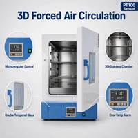 Four de séchage vertical certifié CE, en acier inoxydable, haute température, à air forcé, pour laboratoire