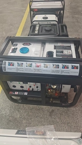 Timecore 8.0KW Open-Frame Diesel Generator Single/<b>Three</b>-Phase for Construction & Emergency Backup - Product Image 4