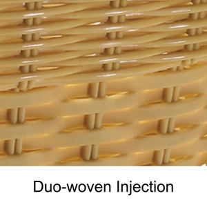 Panier de vélo avant texturé Sunnywheel pour vélos d'enfants, conception tressée robuste, 330x245x220mm, 550g - Product Image 4