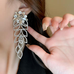 Ilver eedlower lower laid ight uxury shion ersonality erersastile mium remium holholholirirl tutud pendientes para mujer - Product Image 2