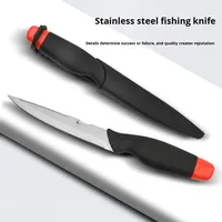 Couteau de boucher et de poisson multi-usage en acier inoxydable à lame tranchante pour l'extérieur, équipement de pêche, vente en gros du fabricant, fabriqué en Chine