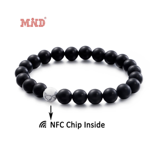 แท็ก NFC ขนาดเล็กกันน้ำ สายรัดข้อมือยางยืดแบบ RFID สำหรับสระว่ายน้ำ สวนสนุก <span class=keywords><strong>โรงแรม</strong></span> - Product Image 3