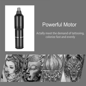 Nuova Macchina Automatica per Tatuaggi Dorata 2019, Penna per Tatuaggi Regolabile con Motore Silenzioso, Pistola Rotativa Professionale per Tatuaggi - Product Image 6