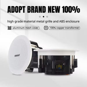 883 facile à installer 30W145mm trou taille <span class=keywords><strong>Restaurant</strong></span> plafond Audio haut-parleur de plafond actif - Product Image 2