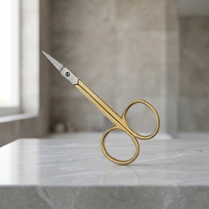 ASAP Ciseaux de précision russes de qualité durable pour la coupe des moustaches et des barbes, à pointe italienne incurvée en acier inoxydable - Product Image 3