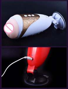Kostenlose individuelle Schachtel - Silikon-Sexgerät Vagina Hände kostenlose Masturbationsbecher elektronische Herrenstrampler für Herren Masturbator - Product Image 5