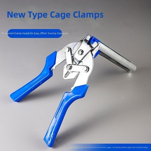 <span class=keywords><strong>Pince</strong></span> à cage en acier inoxydable antirouille <span class=keywords><strong>pour</strong></span> anneaux en M, outil de construction de cages <span class=keywords><strong>pour</strong></span> poulets, lapins, pigeons avec <span class=keywords><strong>agrafes</strong></span> galvanisées - Product Image 2