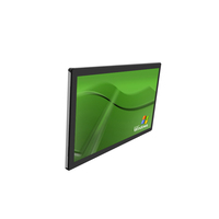 Nouvel écran publicitaire extérieur de grande taille, 27/32 pouces, écran tactile intégré, moniteur professionnel OEM, USB/DVI/Série, 10 points capacitifs