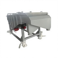 Mesin Saringan Getar Linear Stainless Steel dengan Motor/Engine Produktivitas Tinggi Pemisah Biji-bijian Kapasitas 501-1000L/Jam