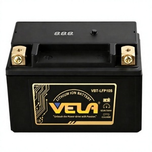 Batterie de moto VELA VBT-LFP10S 12.8V 10Ah LiFePO4 - Certifiée CE, garantie de 2 ans, 2000 cycles - Product Image 1