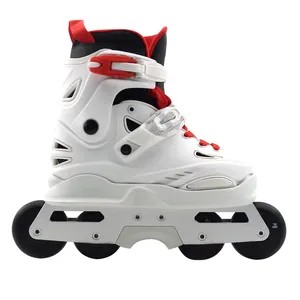Giá rẻ PP trên POM Nylon dưới tấm Con lăn Giày trượt rodas de patins Tốc Độ giày trượt Giày tích cực Inline Giày trượt - Product Image 4