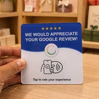 Autocollant de paiement RFID NFC en PVC étanche ISO 13,56 MHz pour cartes de visite, cartes d'hôtel et cartes de membre - Vente en gros