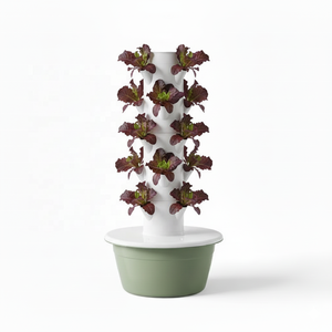 Sistema de Cultivo Hidropónico Vertical de 5 Niveles y 20 Orificios para Agricultura - Product Image 1