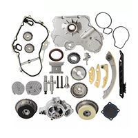 Linkteco Kit de chaîne de distribution actionneur VCT pompe à huile et pompe à eau pour GM 2.2L 2.4L 2009-2015 Ecotec 12608580 90537632 24461834