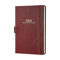 Libreta/Agenda A5 con Espiral, Papel Ecológico, Diseño Personalizado con Logotipo en Dorado, Organizador para Oficina, Negocios y Escuela
