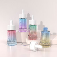 Flacon en verre ambré 30 ml Flacons compte-gouttes en verre vides pour huile essentielle et sérum Étiquette privée personnalisée Flacon de soin de la peau