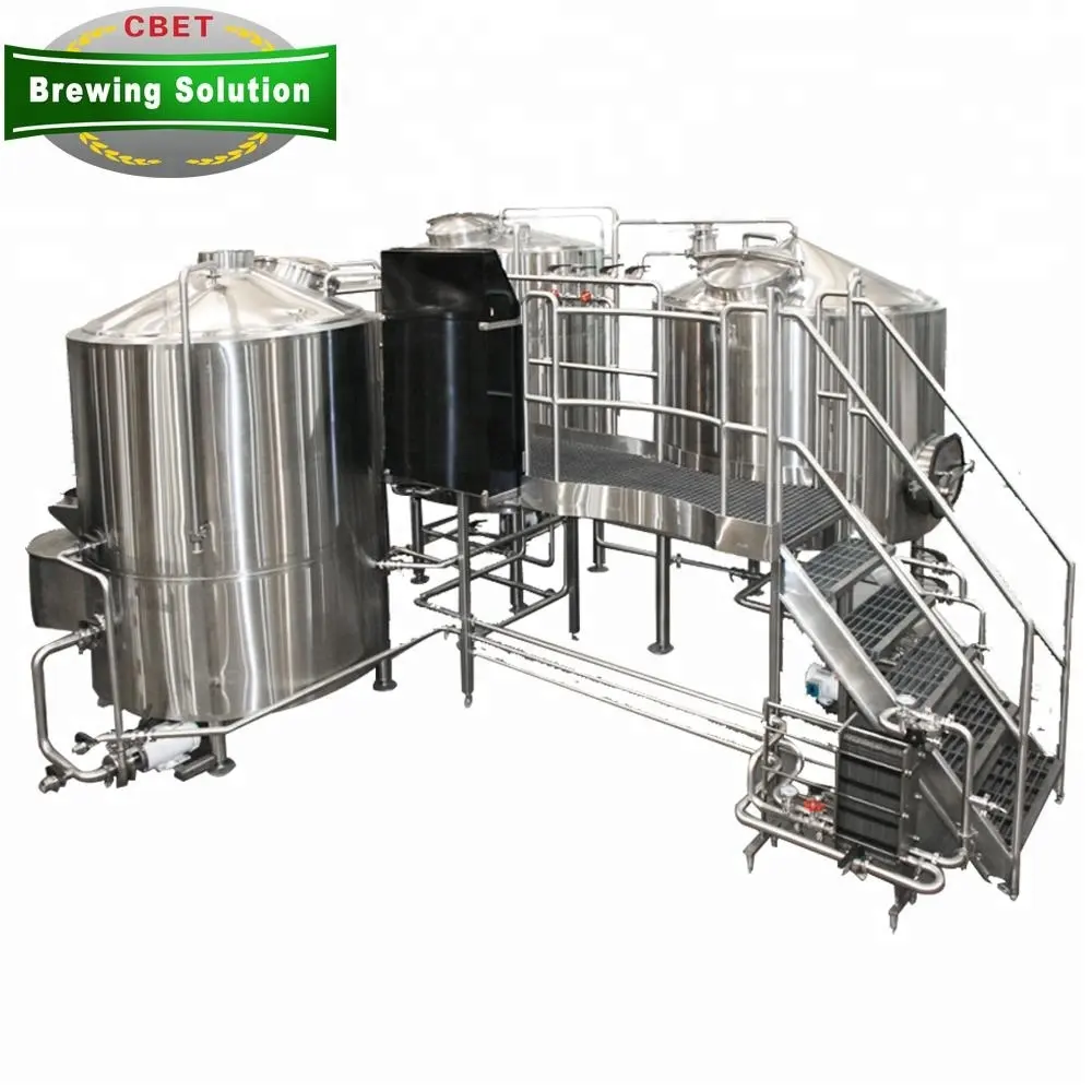 2000L 3000L 5000L Industrial commerical beer brewery equipment micro brewing system draft beer brewing machine supplier