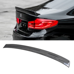 BMW G30 M Tech F90 M5C Carbon Fiber Rear <b>Boot</b> Trunk Lip Spoiler Tail Wing Ducktail Spoiler Kit - Product Image 1