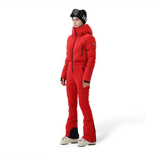 Combinaison de ski slim-fit hiver 2026 coupe-vent et chaude une pièce haute qualité personnalisée tendance pour femme - Product Image 1