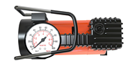 Compresseur d'air pour pneus de voiture OEM 12V monocylindre avec boîte à outils