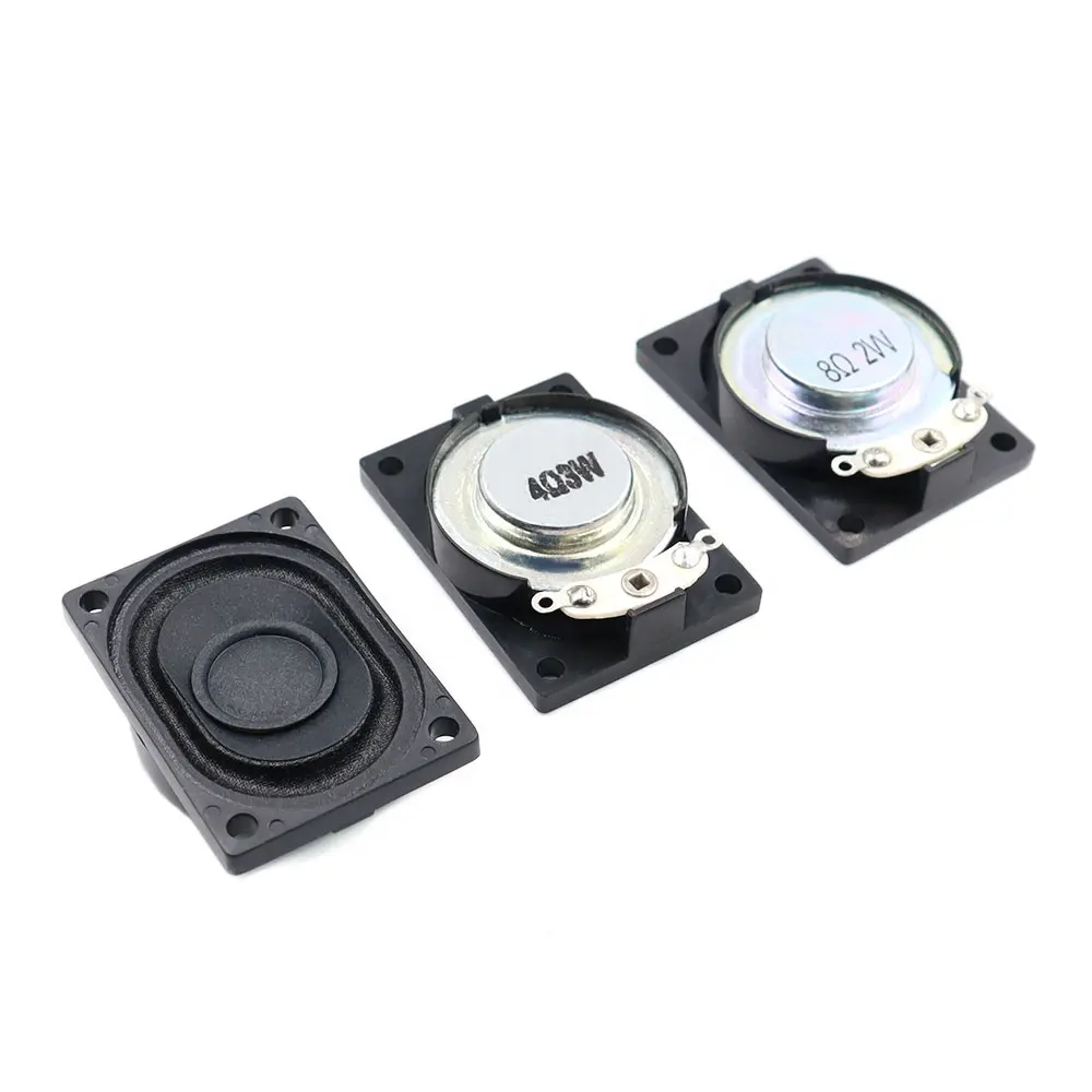 2840 8 ohm 2W 4R 3 Watt Speaker Digital Trumpet 28*40MM Plastic Frame Rectangle Speaker For LCD TV Advertising Machine Laptop