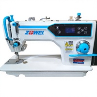 Nouvelle machine à coudre industrielle à point droit à aiguille simple, entraînement direct par ordinateur, haute vitesse, 550W, lubrification automatique, utilisation domestique