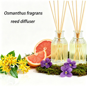 Difusor de Aroma para Auto con Logotipo Personalizado, Aroma Duradero de Lujo, Difusor de Varillas con Fragancia de <span class=keywords><strong>Osmanthus</strong></span>, Regalo Perfecto para el Hogar y las Fiestas - Product Image 1