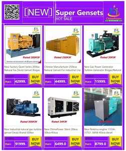 Nuovo Generatore a Gas Naturale o Biogas da 80kW con CHP, Avvio Automatico, Ciclo Chiuso, Raffreddato ad Acqua - Product Image 6
