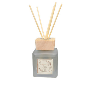 Carystar <b>Reed</b> <b>Diffuser</b> 50ml Frosted Glass Long Lasting Scent For Home Bathroom - Product Image 5