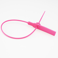 Sceaux en plastique à serrage progressif avec numéro de série, emballage de sceaux en plastique, fabricant de sceaux en plastique
