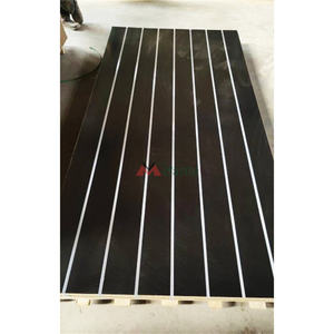 Panneaux muraux à lamelles de taille personnalisée pour l'affichage en magasin de détail Panneau de fibres de bois brillant Surface face à la mélamine E0/E1 pour l'utilisation dans les supermarchés - Product Image 2