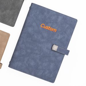 Grandes réductions pour les grosses commandes agenda en PU avec logo personnalisé avec 6 anneaux organisateur budgétaire portefeuille 6 feuilles housses de cahier - Product Image 2