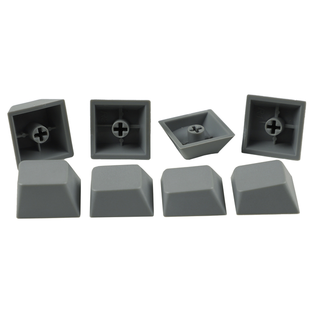 PBT Material 1U R1 R2 R3 R4 Cherry Profile Multi-color Single Blank Keycaps for Mechanical Keyboards