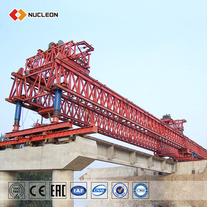 Drawing customized 160 ton bridge building construction erection crane to launching girder - Product Image 2
