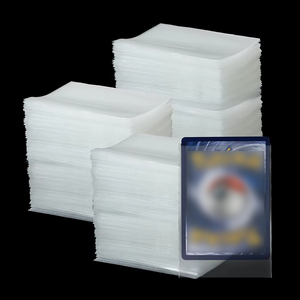 Bustine Protettive Trasparenti in Polietilene Morbido su Misura per Carte da Gioco Sportive e TCG - Product Image 1
