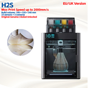 เครื่องพิมพ์สามมิติ Bamboo Lab H2S EU Model ที่ปลดล็อคแล้ว พร้อมคุณสมบัติด้านความปลอดภัยที่ได้รับการปรับปรุง สำหรับใช้ในบ้านและโรงงาน - Product Image 1