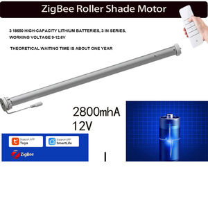Motor Tubular Bluetooth Compatible con Zigbee para Persianas Enrollables Modernas de Oscurecimiento Interior, Control por Voz con Alexa, <span class=keywords><strong>Google</strong></span> Home y la Aplicación Tuya - Product Image 6