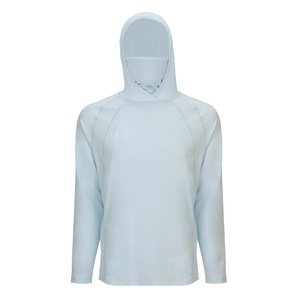 Sudadera con Capucha de Pesca para Hombre, Personalizada con Logotipo OEM, Manga Larga, Secado Rápido, Impermeable, Transpirable, UPF 50 - Product Image 1