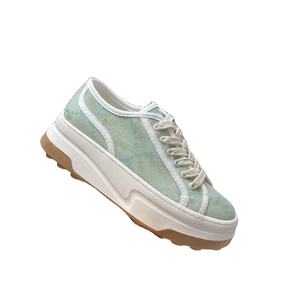 Chaussures en toile de qualité supérieure, chaussures de sport de luxe pour hommes et femmes, chaussures décontractées à semelle épaisse, chaussures de marche, baskets tendance - Product Image 3
