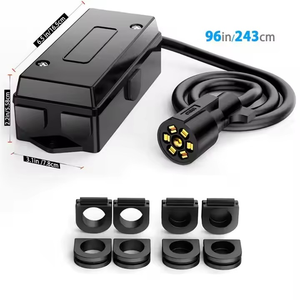 Cable Eléctrico Estándar Americano de 8 Pies y 7 Pines con Caja de Conexiones para Accesorios de Remolque - Product Image 4