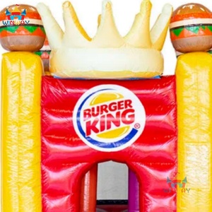 WINWAYTOYS Combo de Juego Inflable de PVC de Grado Comercial con Diseño de Burger King, Fácil de Instalar, Diversión y Comida Combinadas - Product Image 5