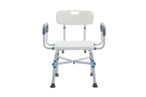 Aluminium Adjustable <b>Shower</b> <b>Chair</b> Used Bathing <b>Chairs</b> <b>Shower</b> <b>Chair</b> with Removable Backrest and Armrest - Product Image 4