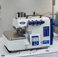 Machine à coudre industrielle surjeteuse plate à grande vitesse HK 747D, nouvelle, en promotion, pour usage domestique
